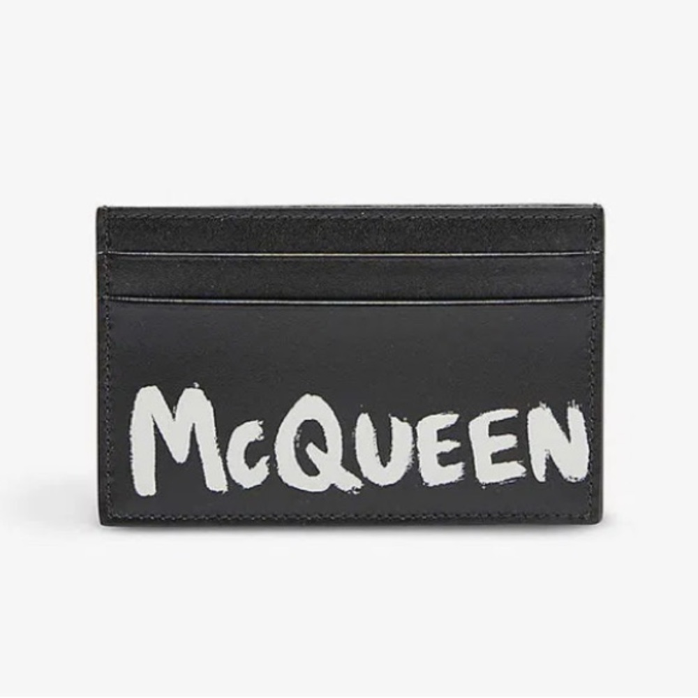 ALEXANDER McQUEEN Graffiti Card Holder